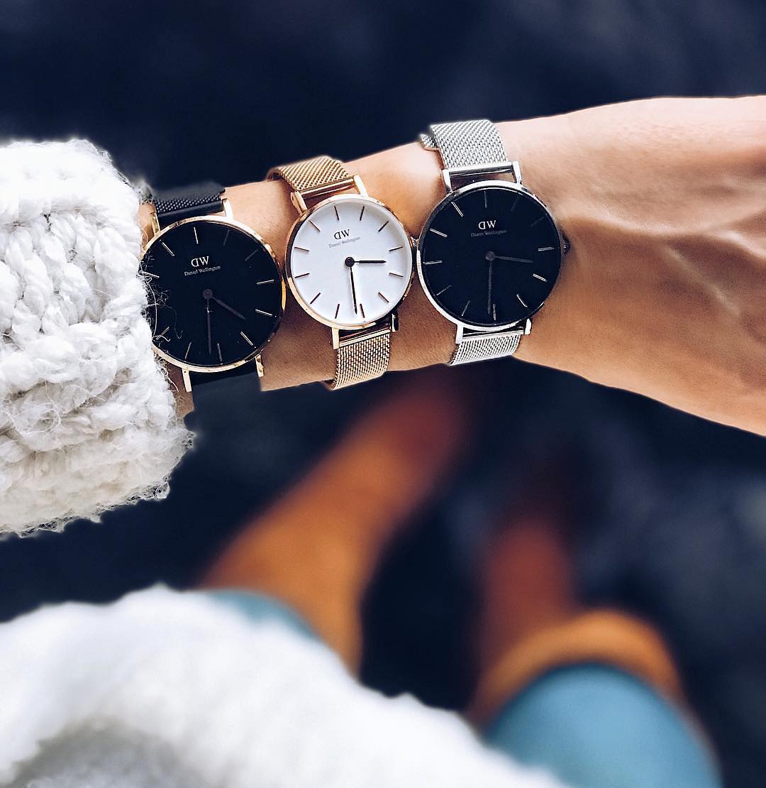 daniel wellington damski chasovnici